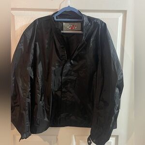Joe Rocket Charcoal Motorcycle Windbreaker Jacket